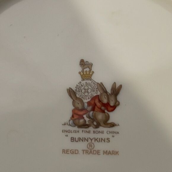 Set of 3 bunnykins royal Dolton Tableware - Picture 5 of 11